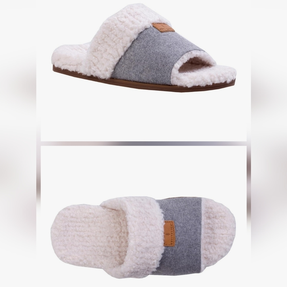 BNWT Revitalign Juniper Slippers Women’s 9.5 Orthotic Arch Support Comfort
